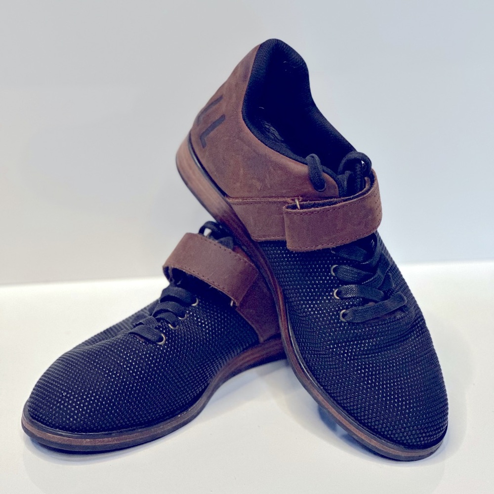 New Nobull Coffee Leather lifters. Worn once … to narrow for my boyfriend.